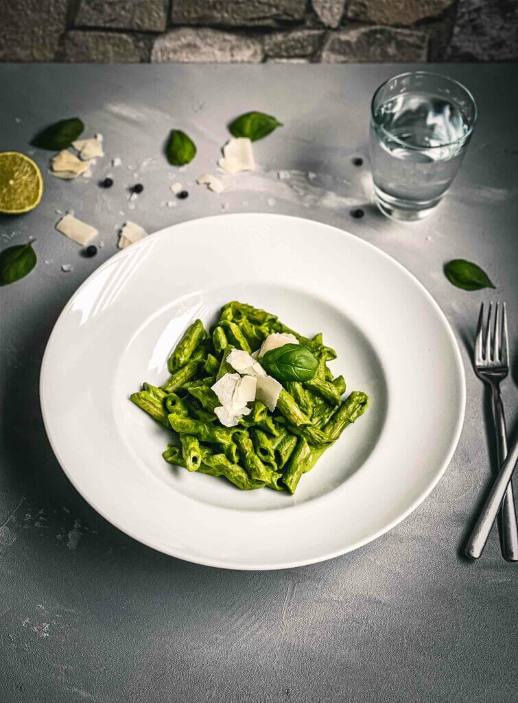 Pasta Grünkohl Spinat