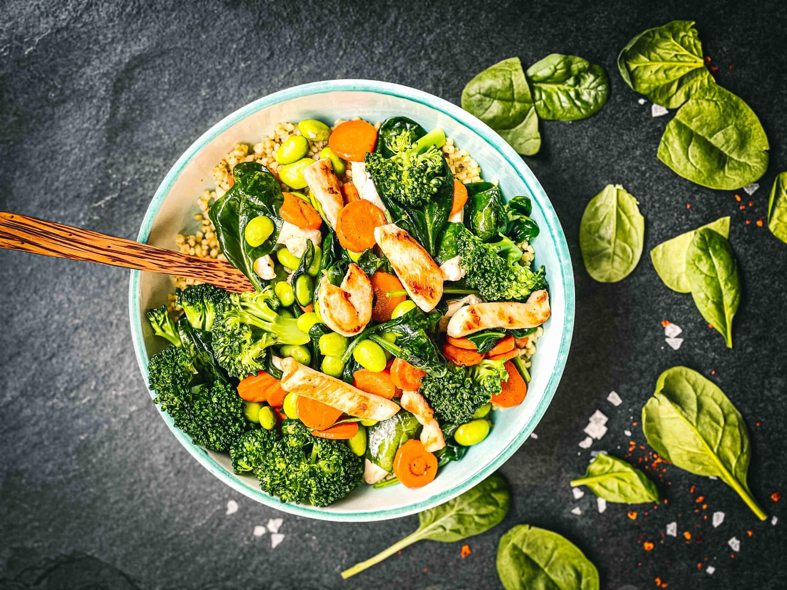 Buddha Bowl mit Hirse