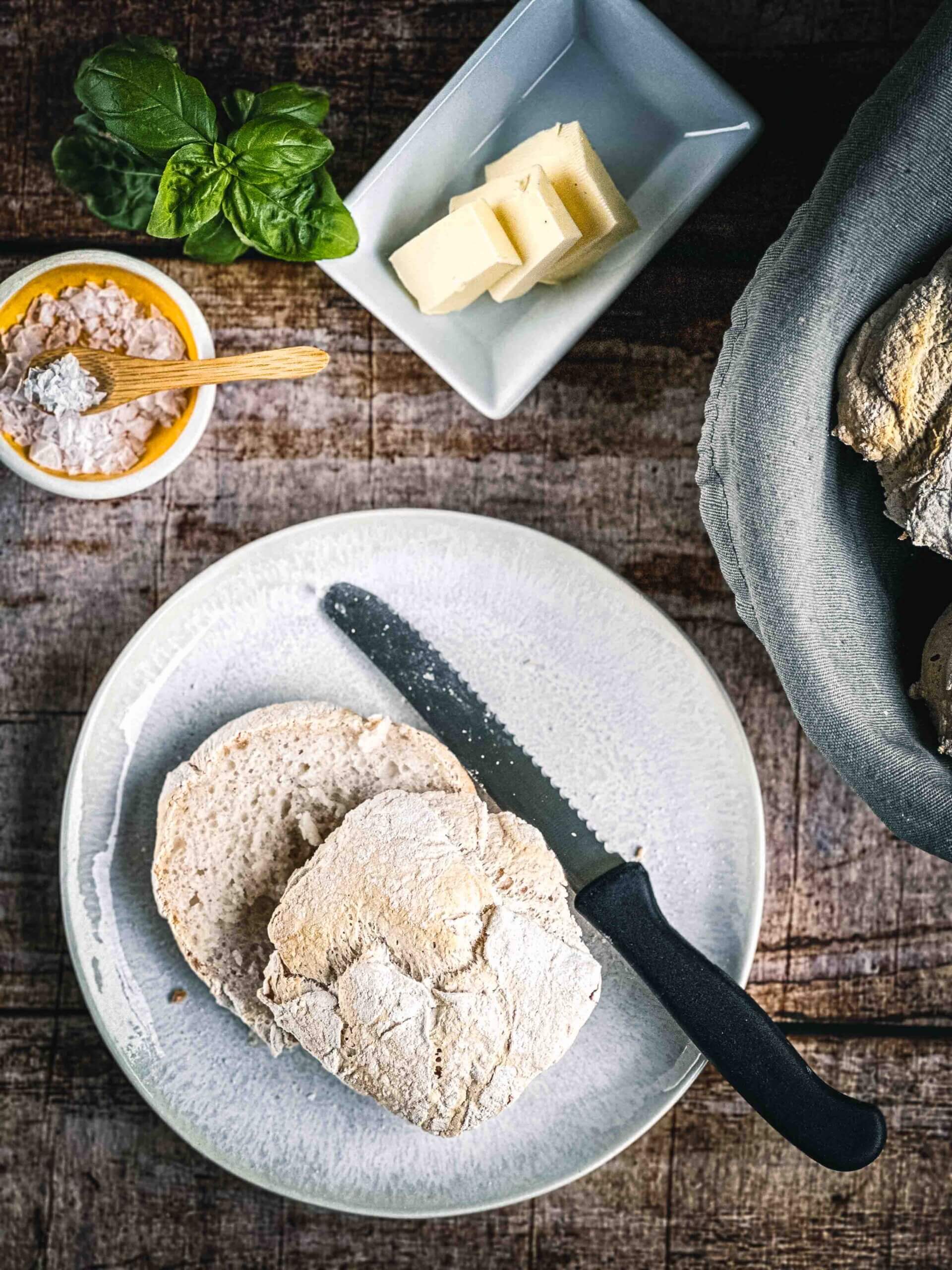 einfache Low FODMAP Brötchen