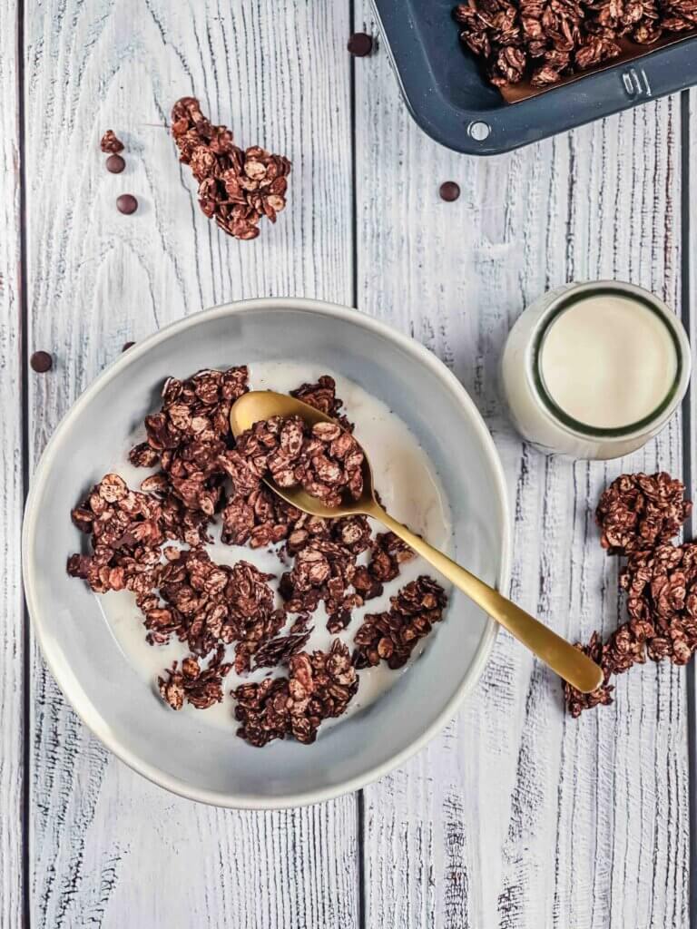 Low FODMAP Schoko-Granola